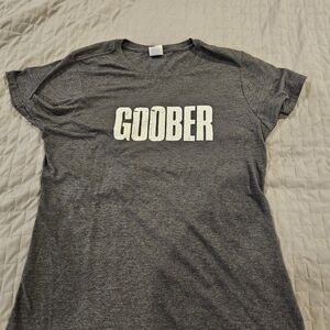 Gray Super Soft 'GOOBER' T-Shirt XL